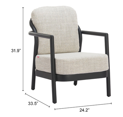 Rein Accent Chair Beige