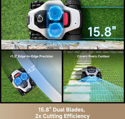 Dreame A3 AWD Pro 3500 - 0.87 Acre Robotic Mower