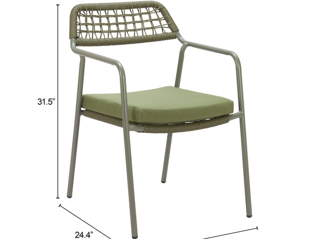 Rio Dining Chair (Set of 2) Green