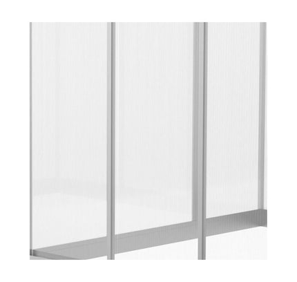 [06X10FT] Alora Large Walk-In Backyard Greenhouse W/ Rainwater Collection System And Roof Vent