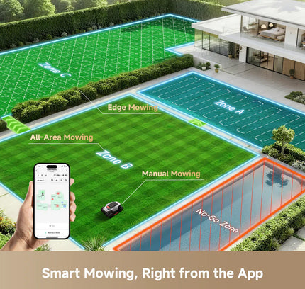 Dreame A3 AWD Pro 5000 - 1.24 Acre Robotic Mower