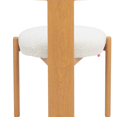 Tiana Dining Chair Natural & Beige