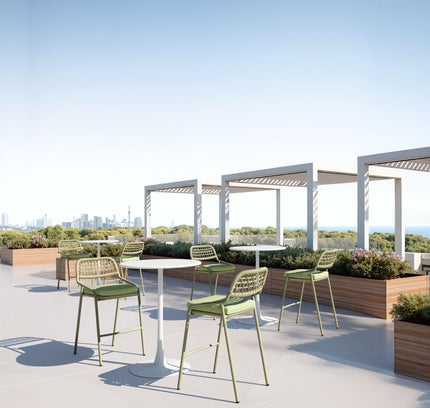 Rio Barstool (Set of 2) Green