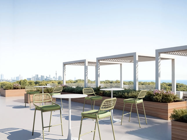 Rio Barstool (Set of 2) Green