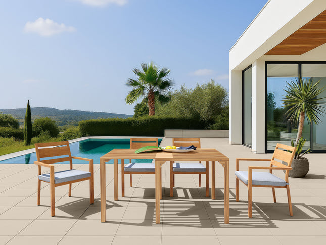 Riviera Extendable Dining Table Natural