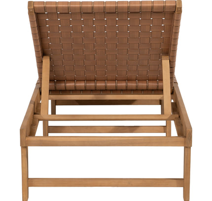 Breath Chaise Lounge Brown