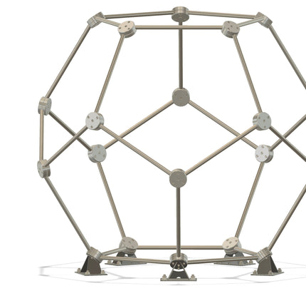 CNC Planet 10.5 Ft Tall Stainless Steel 12 Foot Dome Enclosure