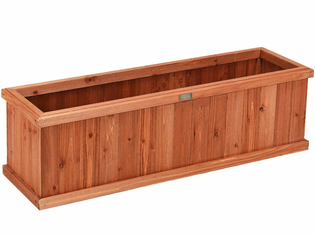 Wooden Decorative Planter Box for Garden and Window