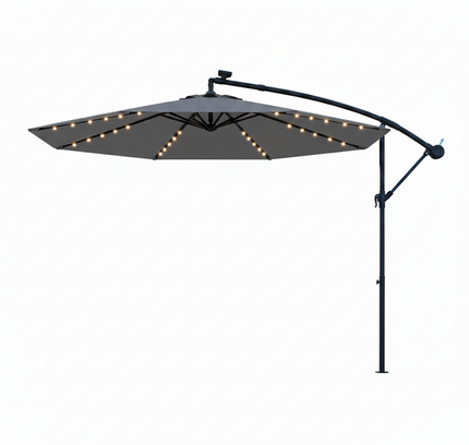 10 Ft Solar Umbrella