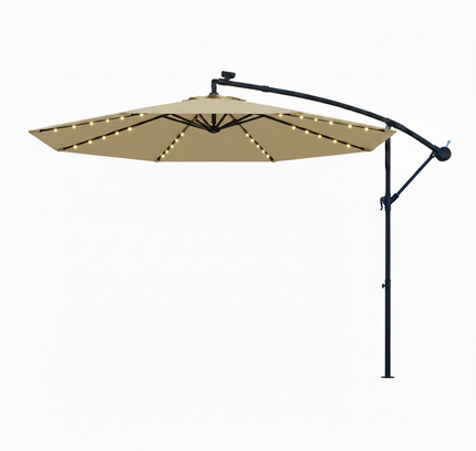 10 Ft Solar Umbrella