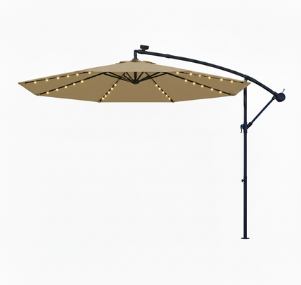 10 Ft Solar Umbrella