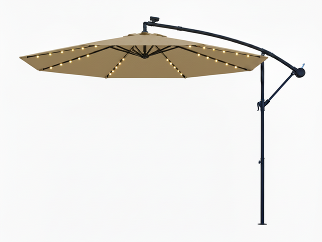 10 Ft Solar Umbrella