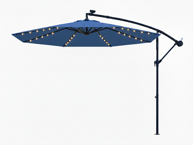 10 Ft Solar Umbrella