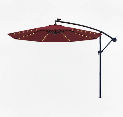 10 Ft Solar Umbrella