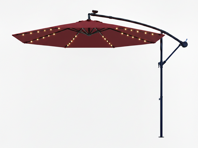 10 Ft Solar Umbrella