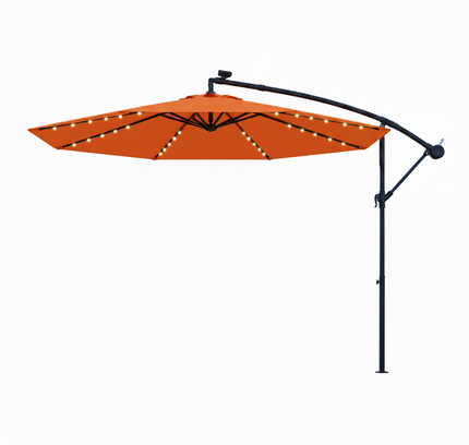 10 Ft Solar Umbrella