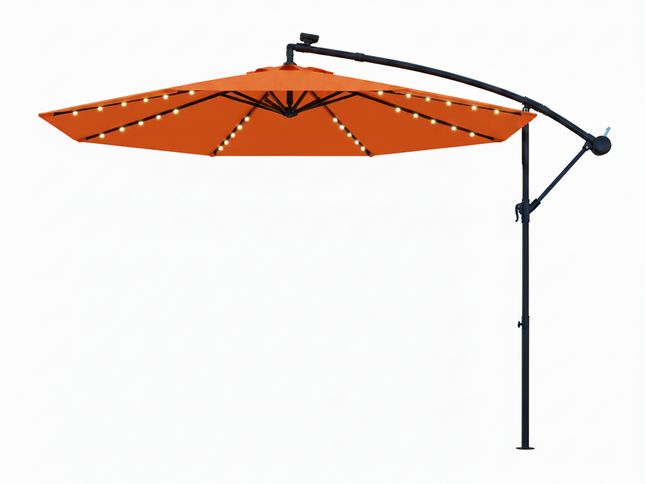 10 Ft Solar Umbrella