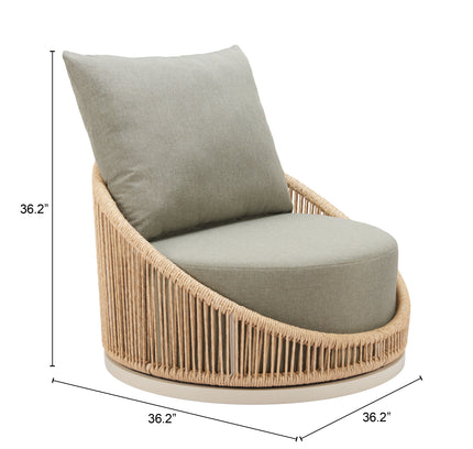 Cabana Swivel Chair Multicolor