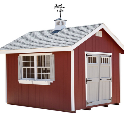 EZ-Fit Homestead Shed Kit, 8x8 to 12x16