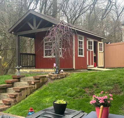 EZ-Fit Woodsman Shed Kit, 8x8 to 10x16