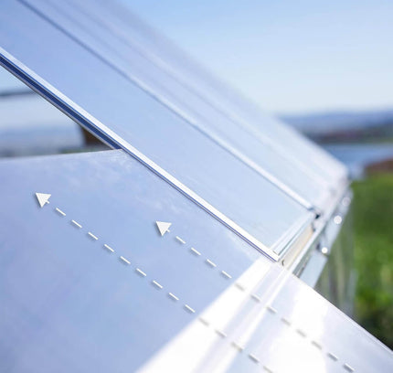 [10X24FT] Premium Heavy-Duty Polycarbonate Walk-In Greenhouse W/ Aluminum Frame & Built-In Gutter System (SAK58472)