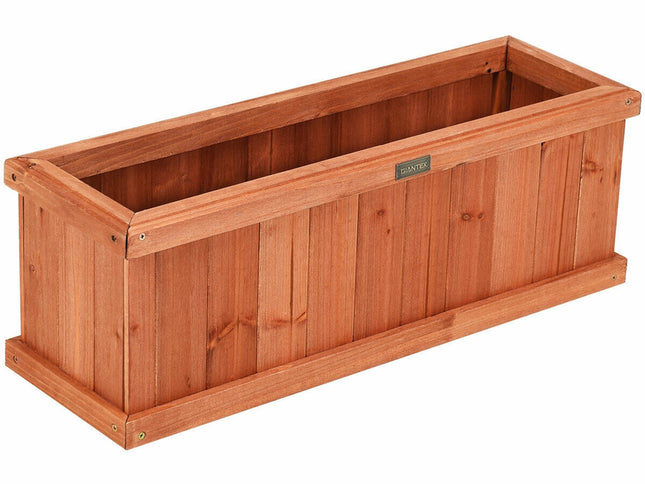 Wooden Decorative Planter Box for Garden and Window