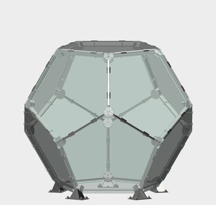 CNC Planet 10.5 Ft Tall Stainless Steel 12 Foot Dome Enclosure