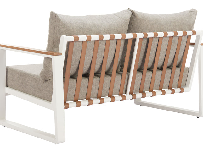 Welt Sofa Taupe & White