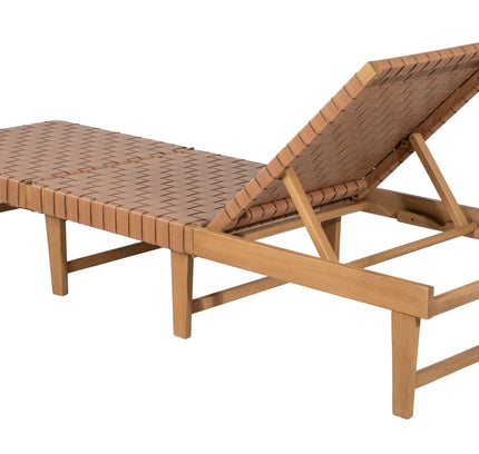 Breath Chaise Lounge Brown