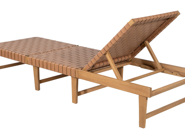 Breath Chaise Lounge Brown