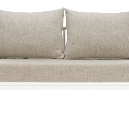 Welt Sofa Taupe & White