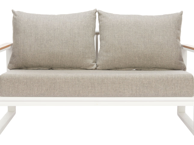 Welt Sofa Taupe & White