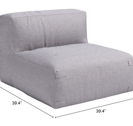 Luanda Middle Chair Gray