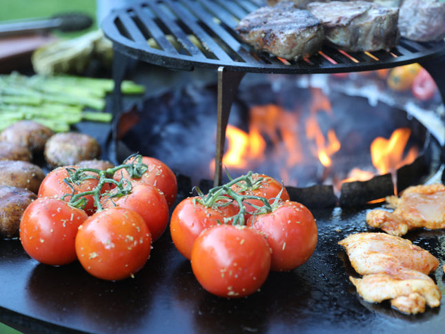 Grill Grate Riser For 30" Grills - Perfect for Larger Pans and Smoky Flavors