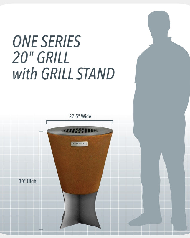 Arteflame Grill Stands - Perfect Height for Tall Grill Enthusiasts