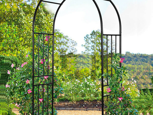 7.2 Ft Garden Decor Climbing Plants Arch