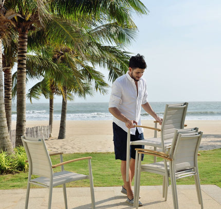 Portals Light Lite 2pc Stacking Armchair