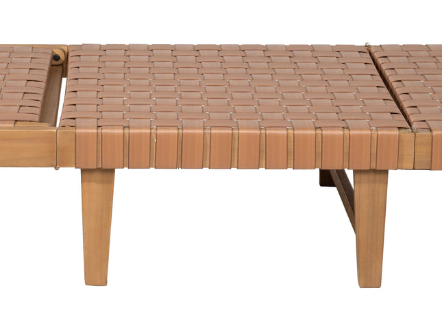 Breath Chaise Lounge Brown