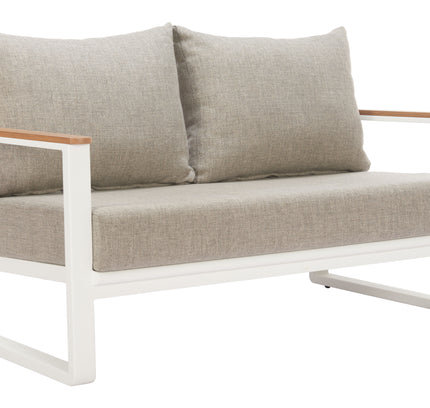 Welt Sofa Taupe & White