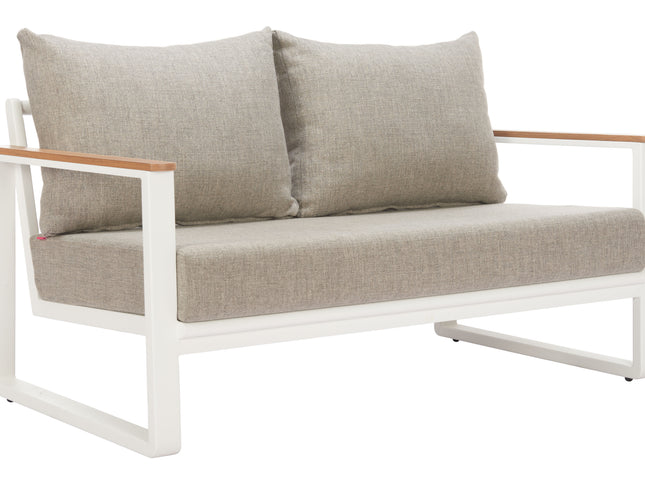 Welt Sofa Taupe & White