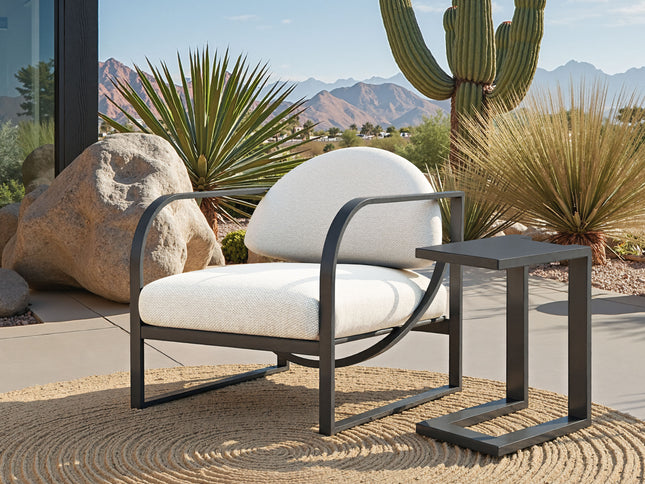 Flakt Accent Chair Ivory