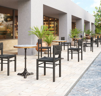 Iska Dining Chair (Set of 2) Black