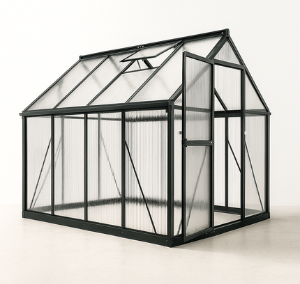 Veridian LuxeFrame 8×12 Greenhouse