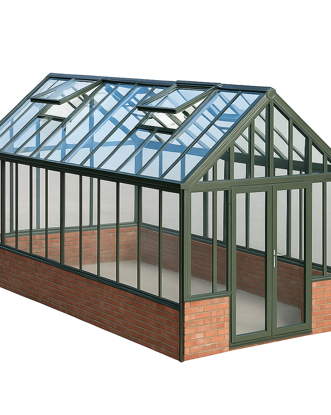 Kingsmere Heritage 8×15 Victorian Greenhouse