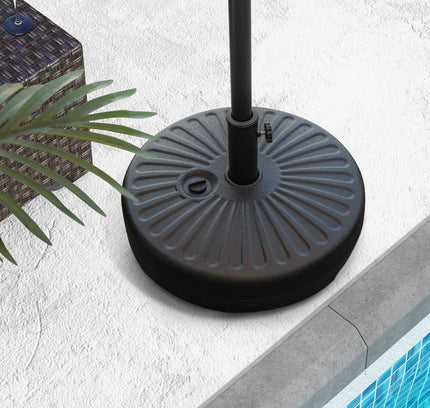 20" Fillable Heavy-Duty Round Umbrella Base Stand