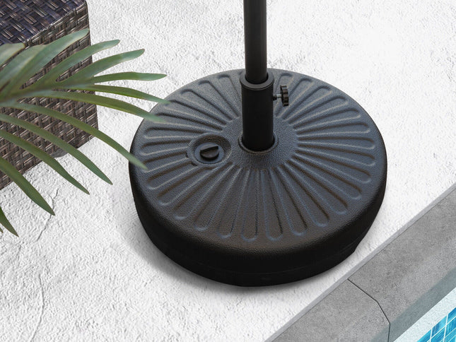 20" Fillable Heavy-Duty Round Umbrella Base Stand
