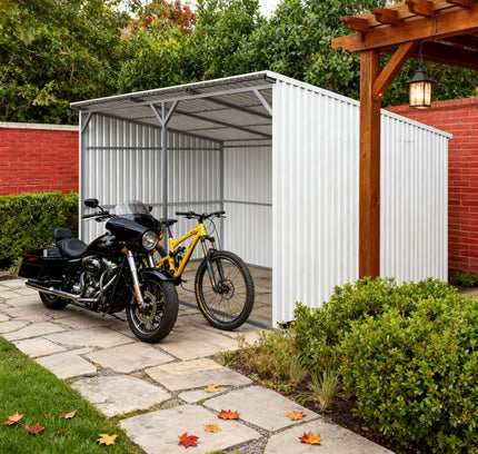 Chery Industrial 20x12 ft Steel Livestock Run-In Shed