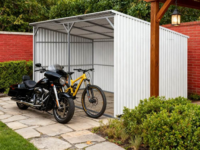 Chery Industrial 20x12 ft Steel Livestock Run-In Shed