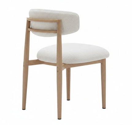 Bege Dining Chair White