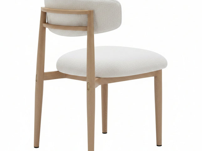 Bege Dining Chair White